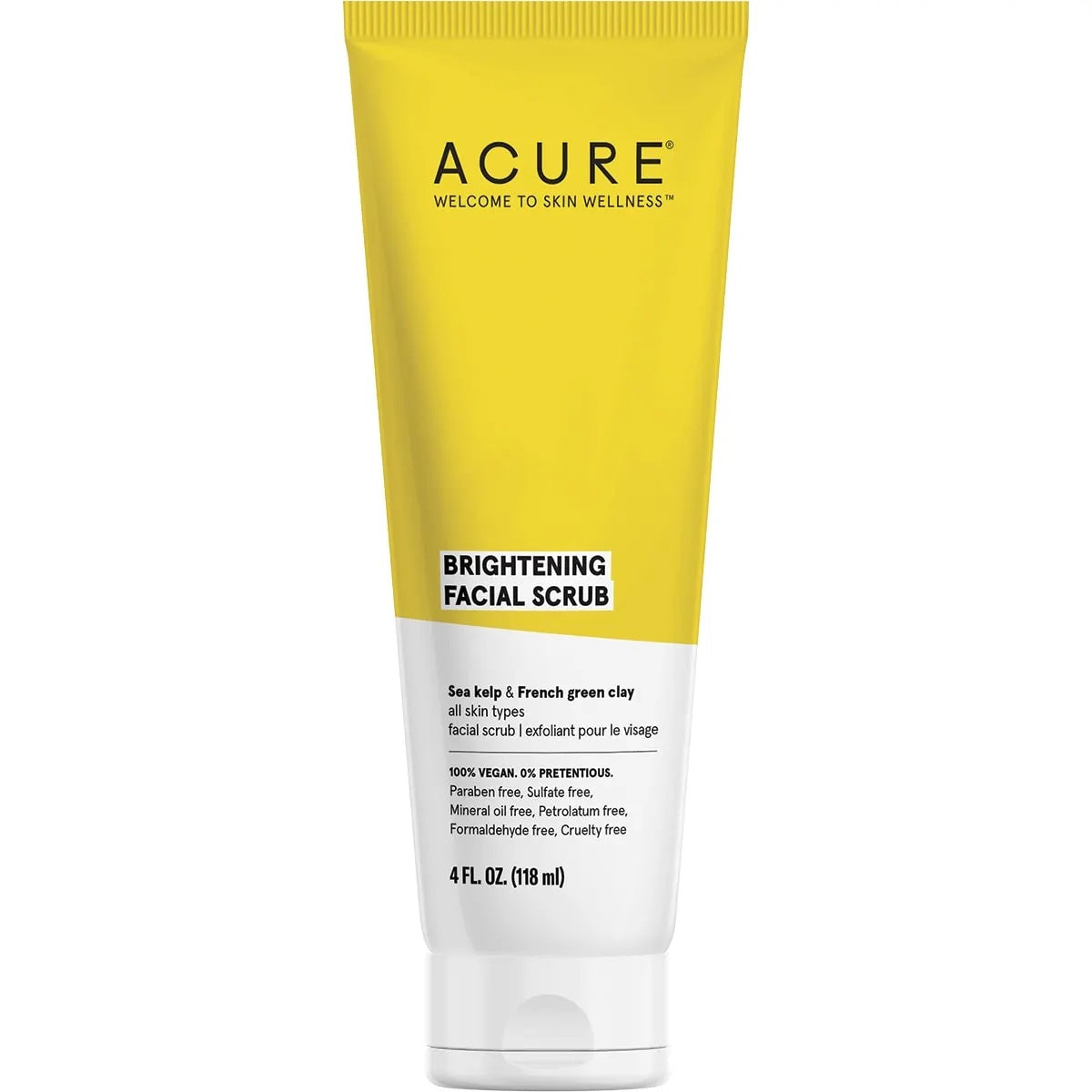 Acure Brightening Facial Scrub 118ml