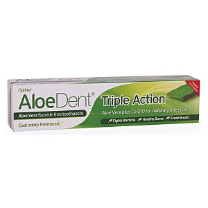 Aloe Dent Toothpaste Fluoride Free Triple Action 100ml