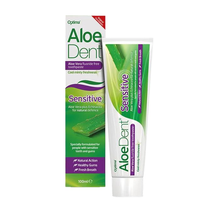 Aloe Dent Toothpaste Fluoride Free Sensitive 100ml