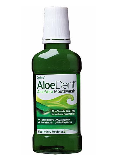 Aloe Dent Mouthwash Alcohol Free Aloe Vera & Tea Tree 250ml