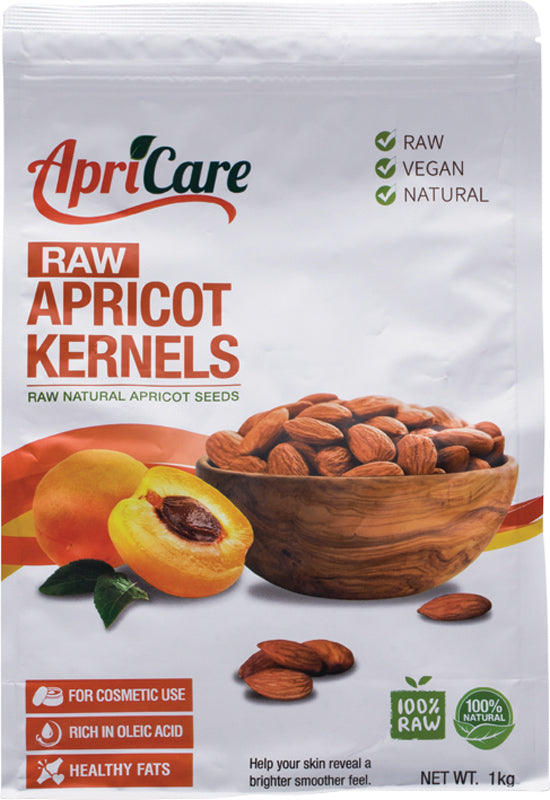 Apricare Apricot Seeds Apricot Kernels Raw 1Kg