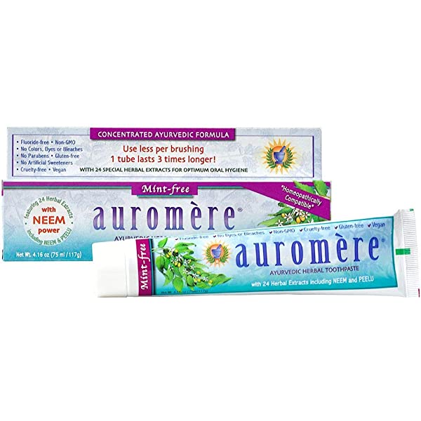 Mint Free Toothpaste Fluoride Free 117g