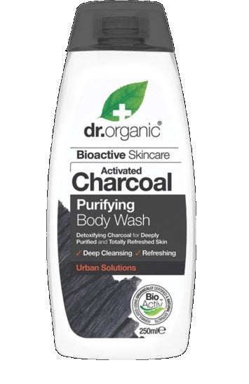 Dr Organic Body Wash Activated Charcoal 250ml