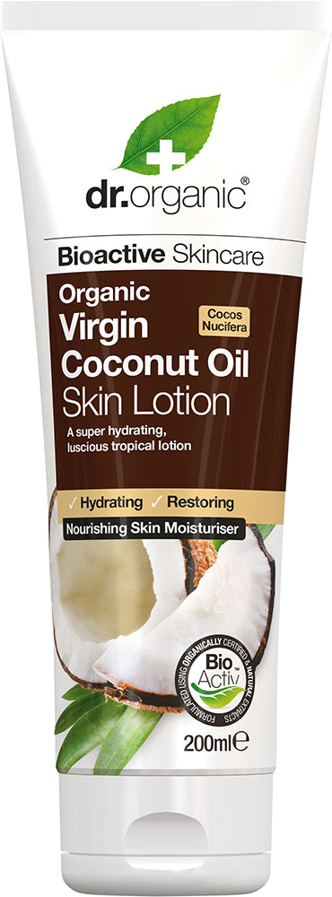 Dr Organic Skin Lotion Virgin Coconut Oil 200ml