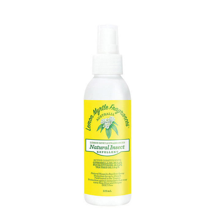 Lemon Myrtle Fragrances Fragrances Natural Insect Repellent 125ml