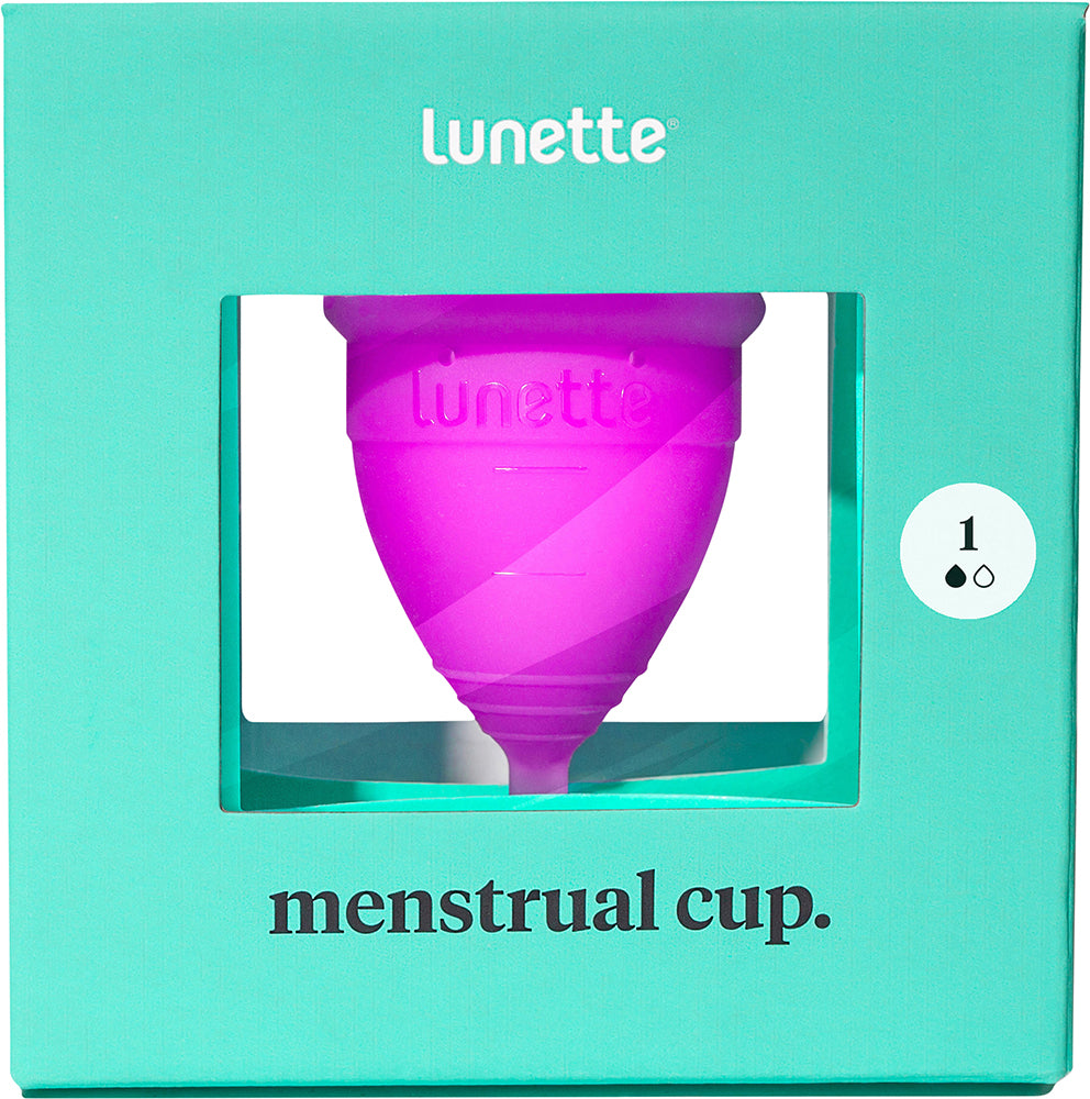 Reusable Menstrual Cup Violet Model 1 For Light to Normal Flow 1