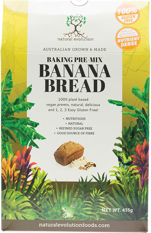 Natural Evolution Banana Bread Mix 435g