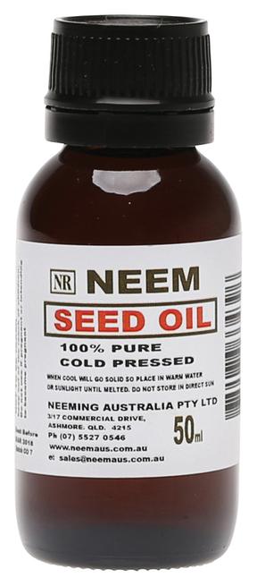 Neem Australia Neem Seed Oil 100% Pure & Cold 50ml