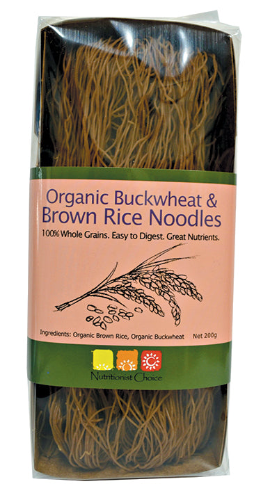 Rice Noodles Buckwheat & Brown 200g