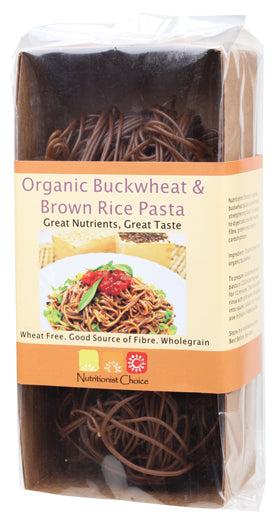 Nutritionist Choice Brown Rice & Buckwheat Pasta Spaghetti 180g