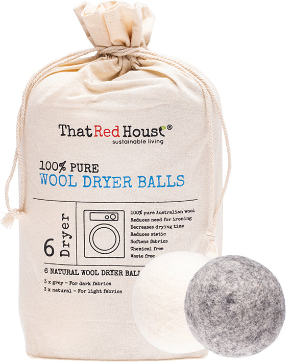 That Red House Wool Dryer Balls 100% Pure 6