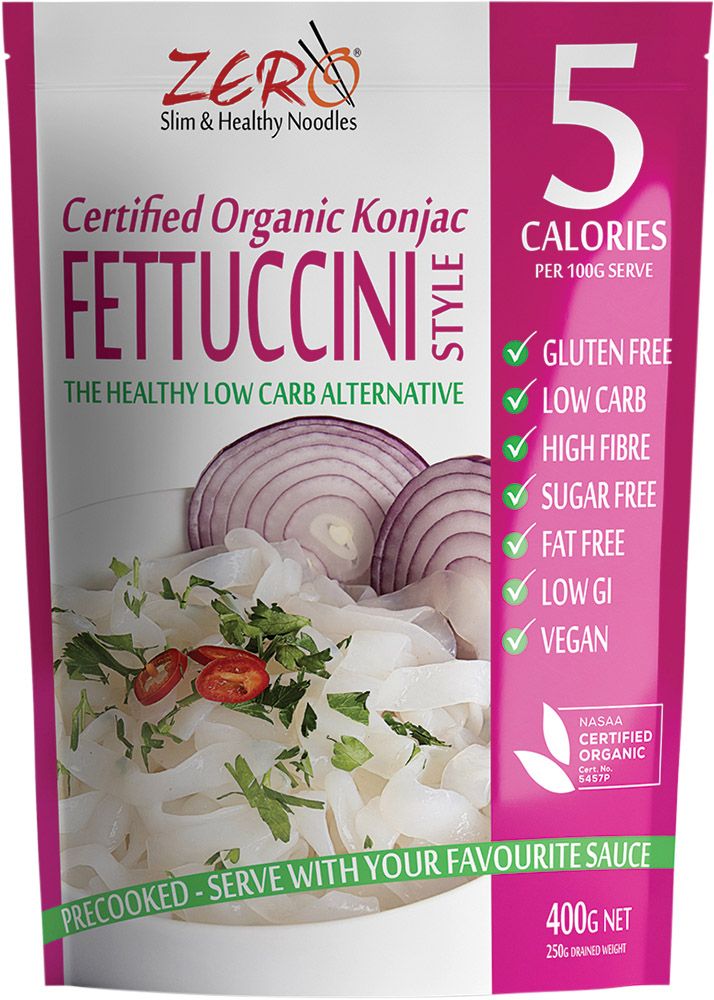 Zero Slim Healthy Konjac Fettuccini Style 400g