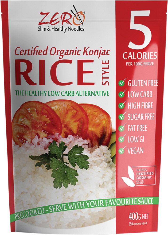 Zero Slim Healthy Konjac Rice Style 400g