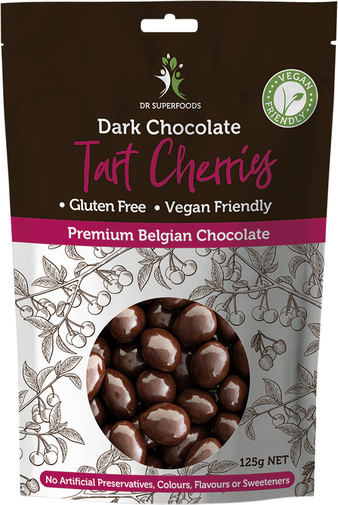 Dr Superfoods Chocolate Tart Cherries 125g