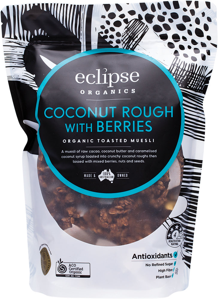 Eclipse Organics Muesli Coconut Rough with Berries 450g