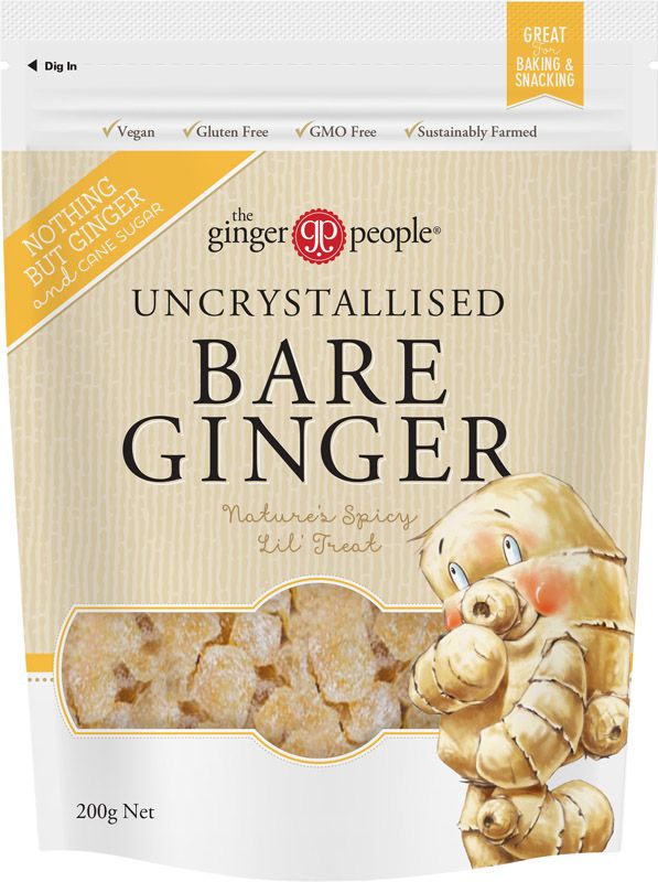 Uncrystallised Bare Ginger 200g