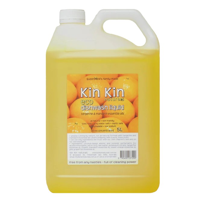 Naturals Dishwash Liquid (Bulk) Tangerine & Mandarin 5L