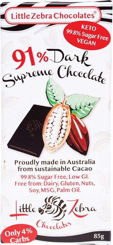 Chocolates Dark Chocolate Dark Supreme 91% 85g