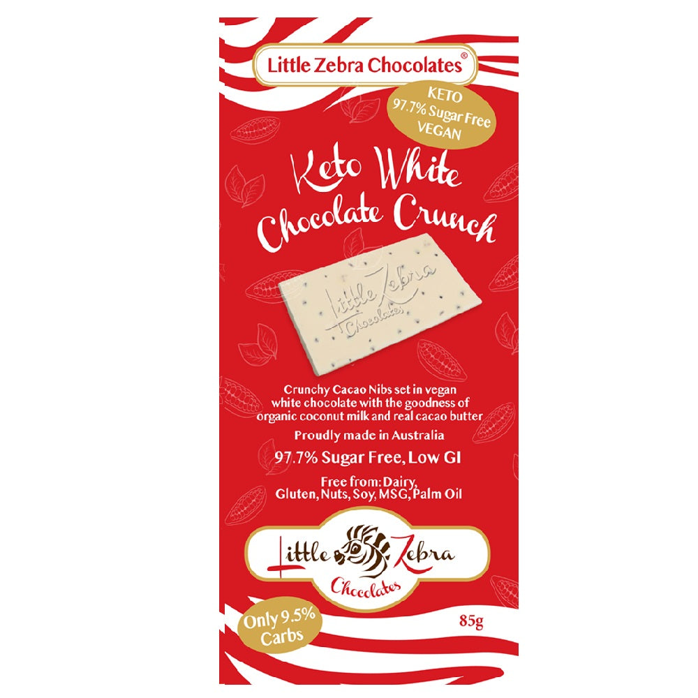 Chocolates Keto White Chocolate Crunch 85g