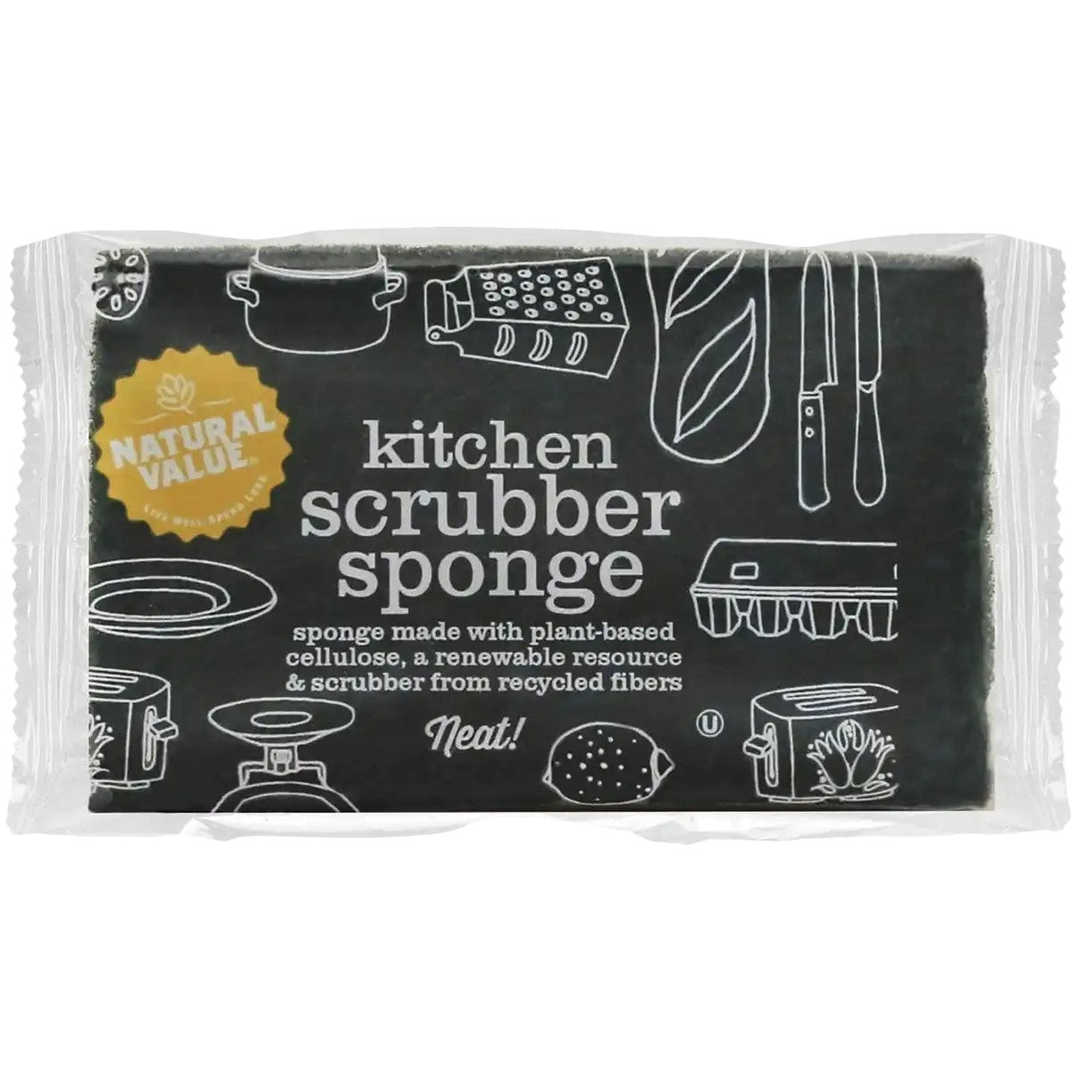 Kitchen Scrubber Sponge 1