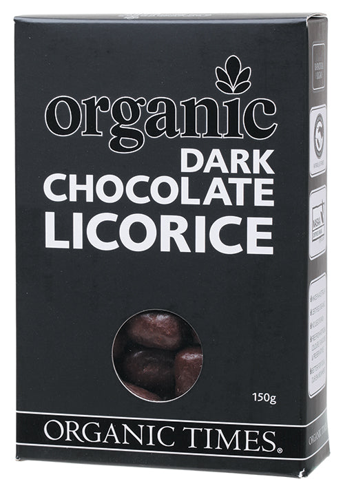 Dark Chocolate Licorice 150g