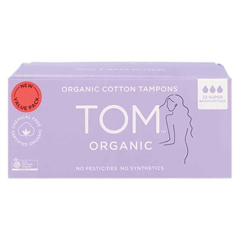 Tom Organic Tampon Super 32