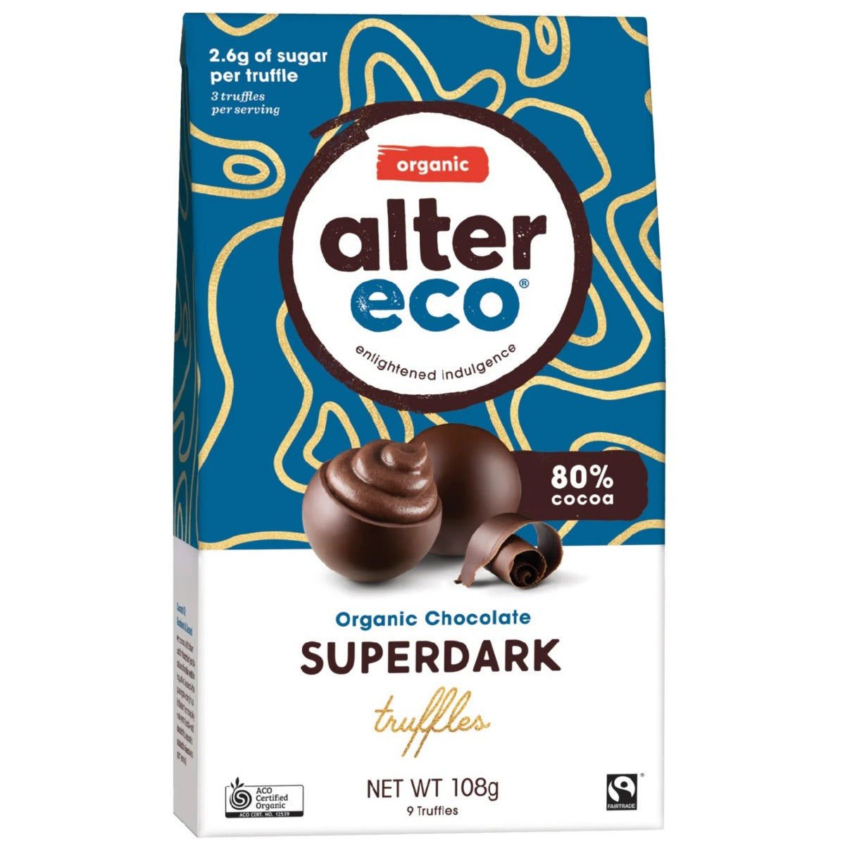 Chocolate  Superdark Cacao Truffle 108g