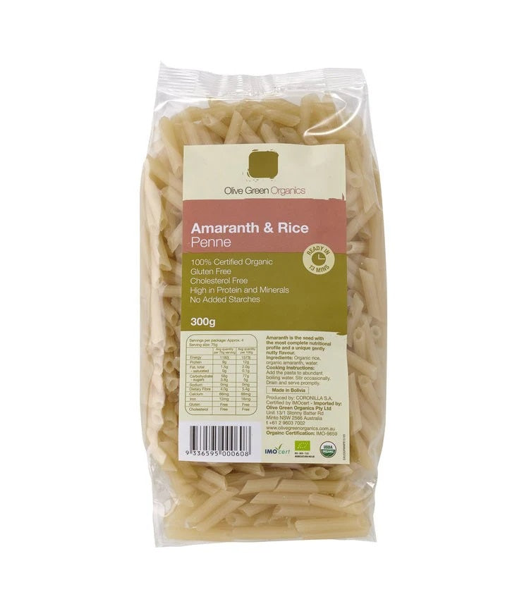 Amaranth& Rice Penne 300G