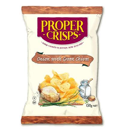 Chips Onion Chives 150g