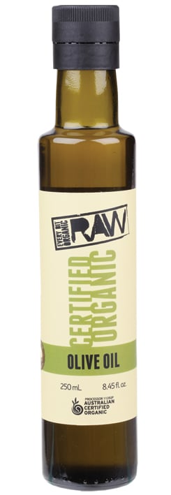 Every Bit Organic Raw Raw Olive Oil Cold Extra Virgin 250ml