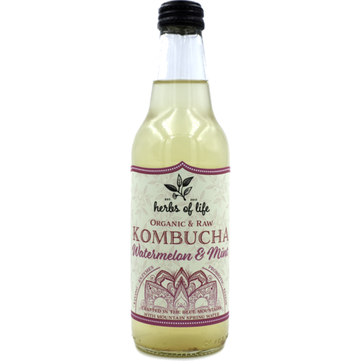 Herbs of Life Kombucha Watermelon and Mint 330ml