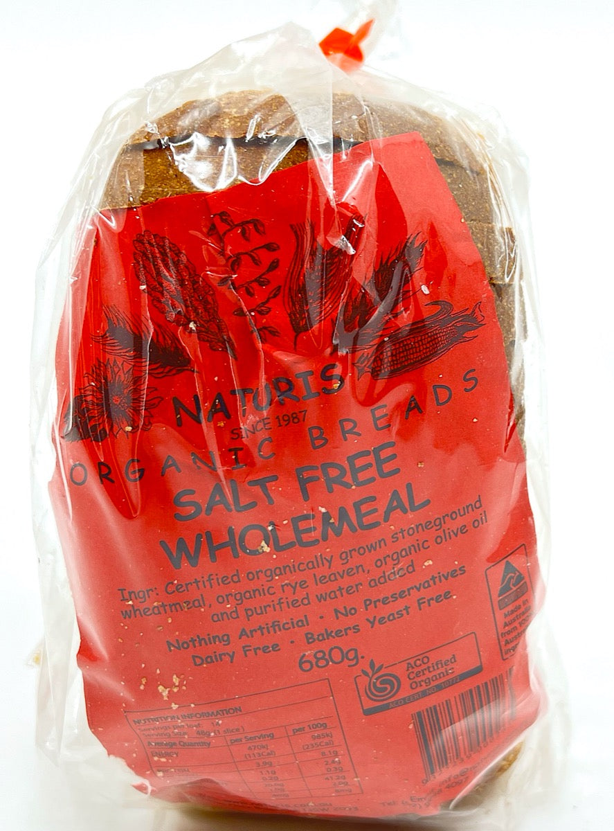 Naturis Salt Free Wholemeal 680g