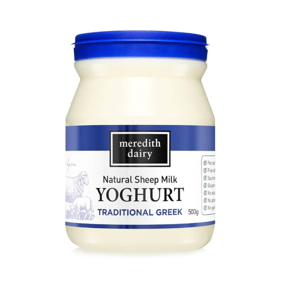 Meredith Dairy Natural Sheep Milk Yoghurt Traditional Greek 500g