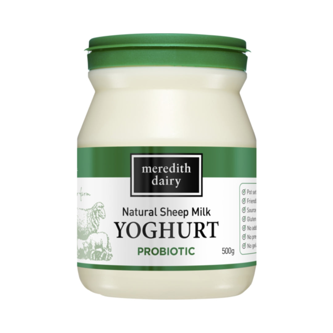 Meredith Dairy Natural Sheep Milk Yoghurt Probiotic 500g