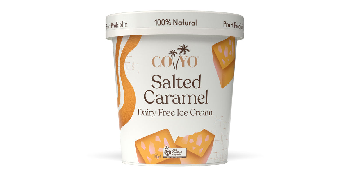 COYO Ice Cream Sea Salt Caramel 500ml