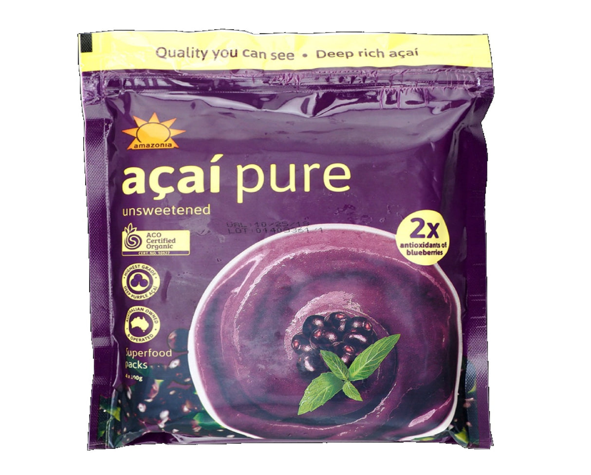 Acai Pur Unsweet 4X100g