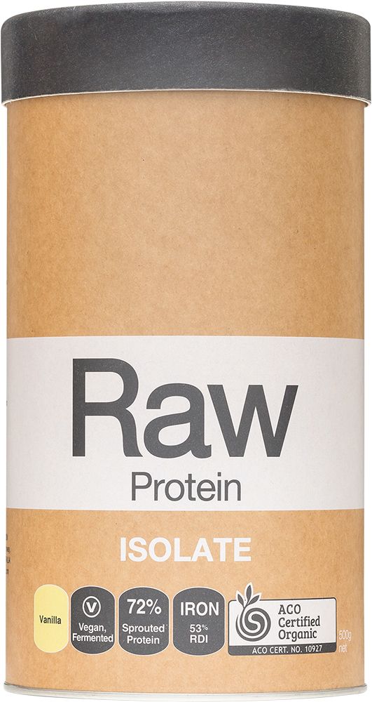 Raw Protein Isolate Vanilla 500g