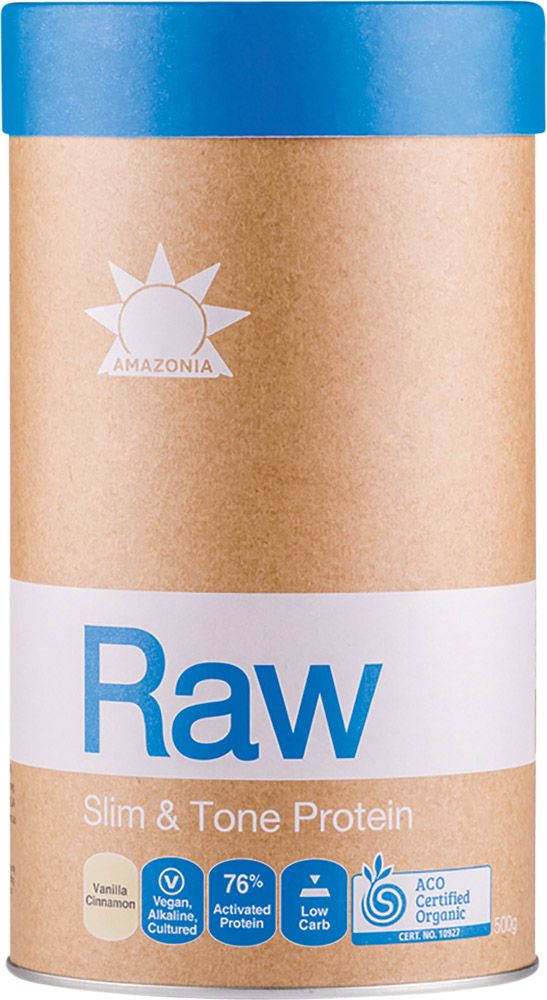 Raw Slim & Tone Protein Vanilla & Cinnamon 500g