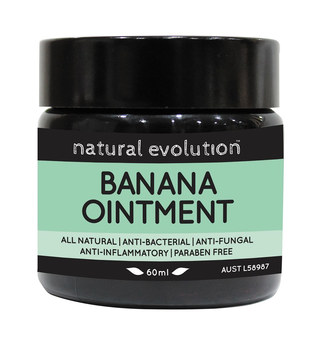 Natural Evolution Banana Ointment All Natural Healing 60ml