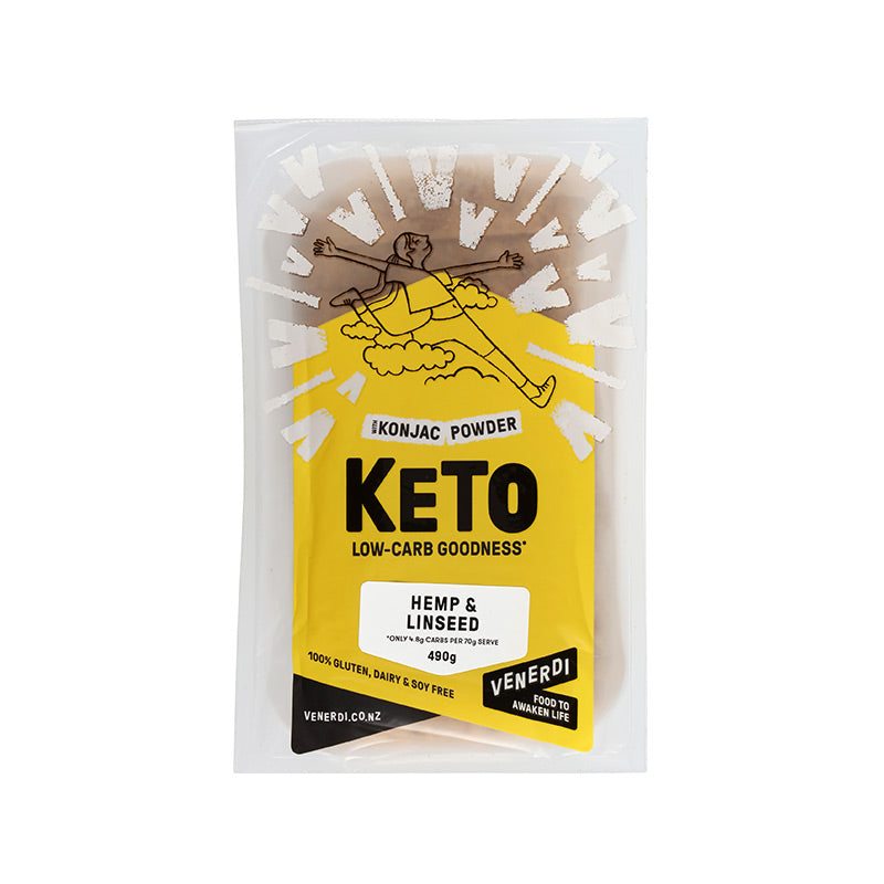 Keto Bread Hemp & Linseed 490g