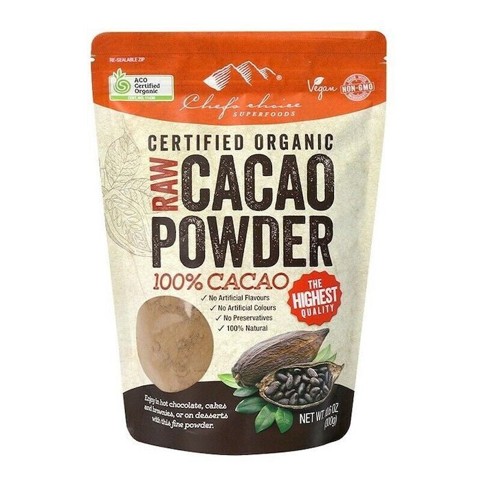 Lower Fat Raw Cacao Powder 300g