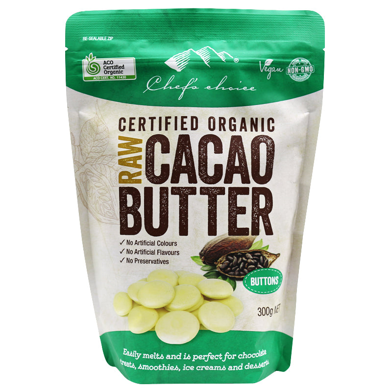 Chef Choice Superfoods Cacao Butter (Buttons) 300g