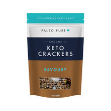 Paleo Pure Keto Crackers Savoury 140g