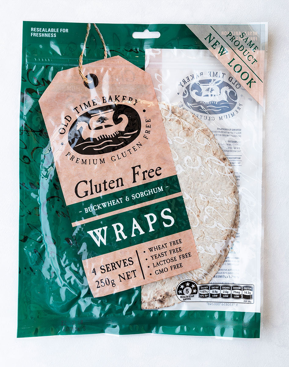 Old Time Bakery Buckwheat Wraps 250g