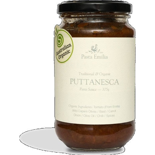 Pasta Emilia Puttanesca Sauce 375g