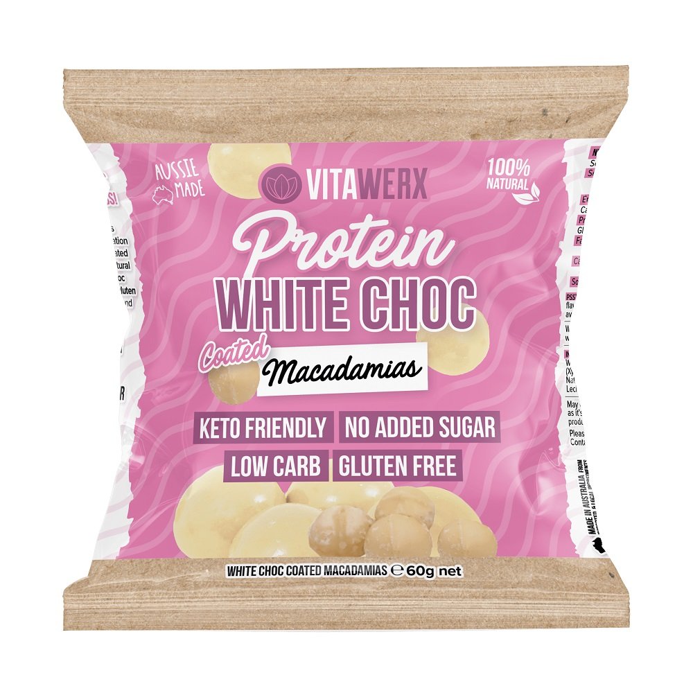 White Chocolate Macadamia 60g