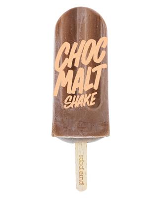 Pure Pops Chocolate Malt 4X80g