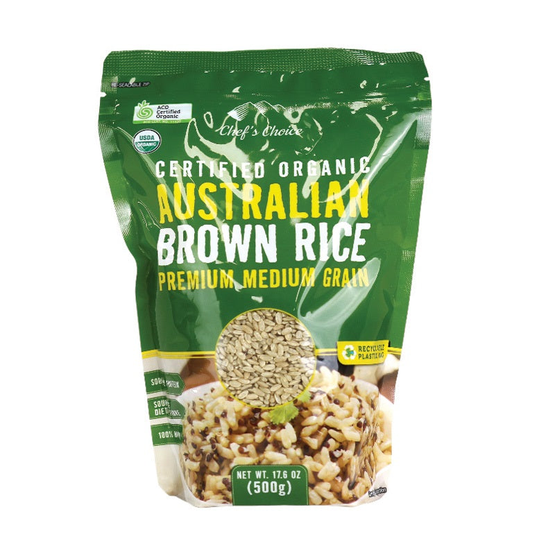 Chef Choice Brown Rice Premium MediumGrain 500g