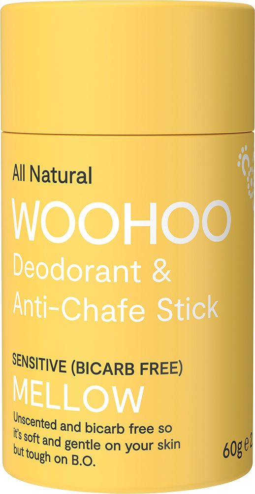 Woohoo Body Body Deodorant & AntiChafe Stick Mellow Sensitive 60g