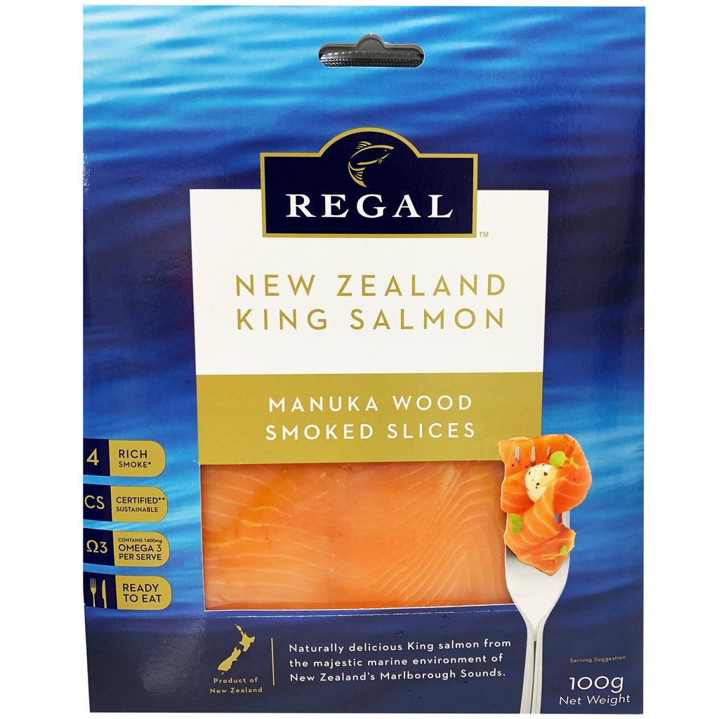 Regal Manuga Smoked Salmon 100g